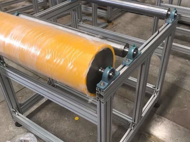 熔噴布支架定制用5050規格鋁型材/4080型號鋁型材更省錢省事省時間！