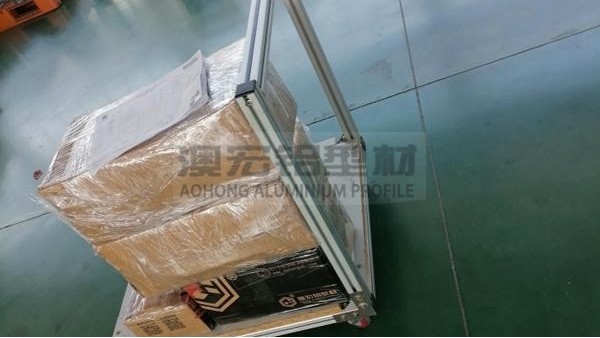 倉(cāng)庫(kù)車(chē)間鋁型材物料小推車(chē)為啥受歡迎?
